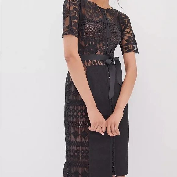 Anthropologie | Dresses | Byron Lars Carissima Sheath Dress Anthropologie Black Lace | Poshmark Anthropologie | Dresses | Byron Lars Carissima Sheath Dress Anthropologie Black Lace | Poshmark